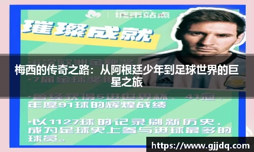 梅西的传奇之路：从阿根廷少年到足球世界的巨星之旅